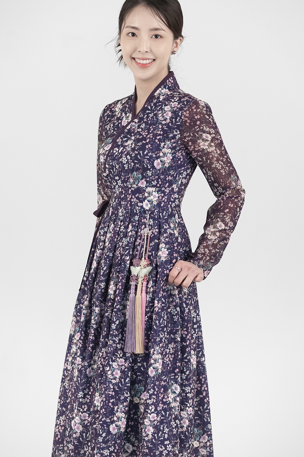Hwa Ryeomi Cheolrik Dress [purple]