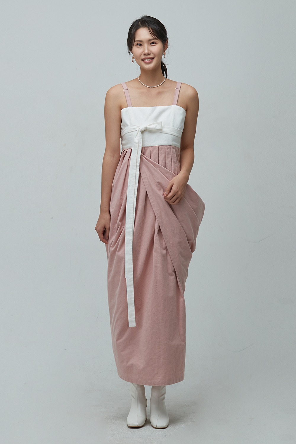 3WAY Fluffed Hem Skirt [Pink] NEW