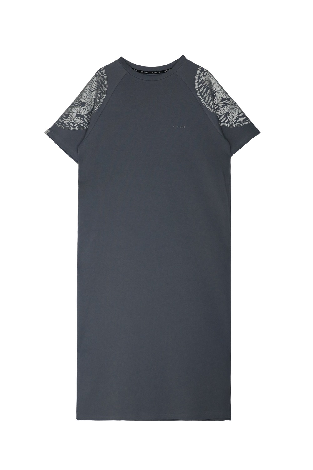 Dragon T-shirt Dress [Gray]