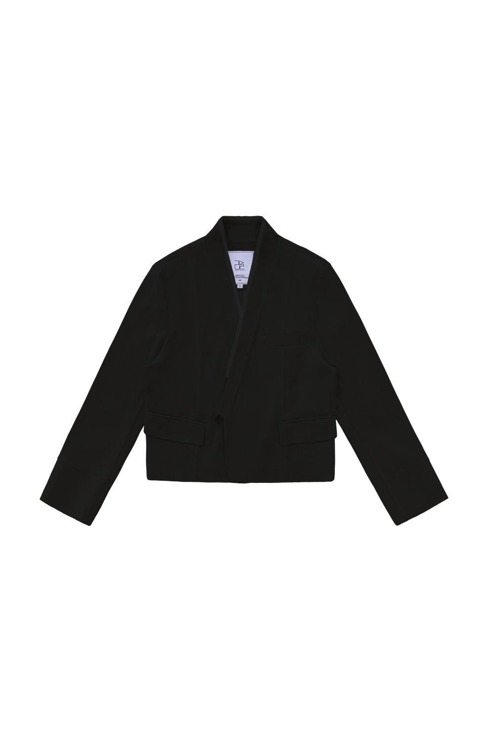 Leerum Linen Jacket [Short-Black]
