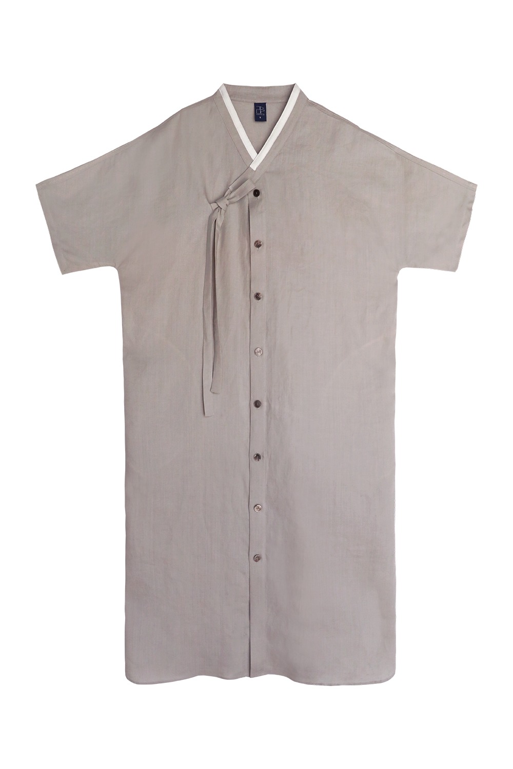 Linen Liberation Hanbok Dress [Beige]