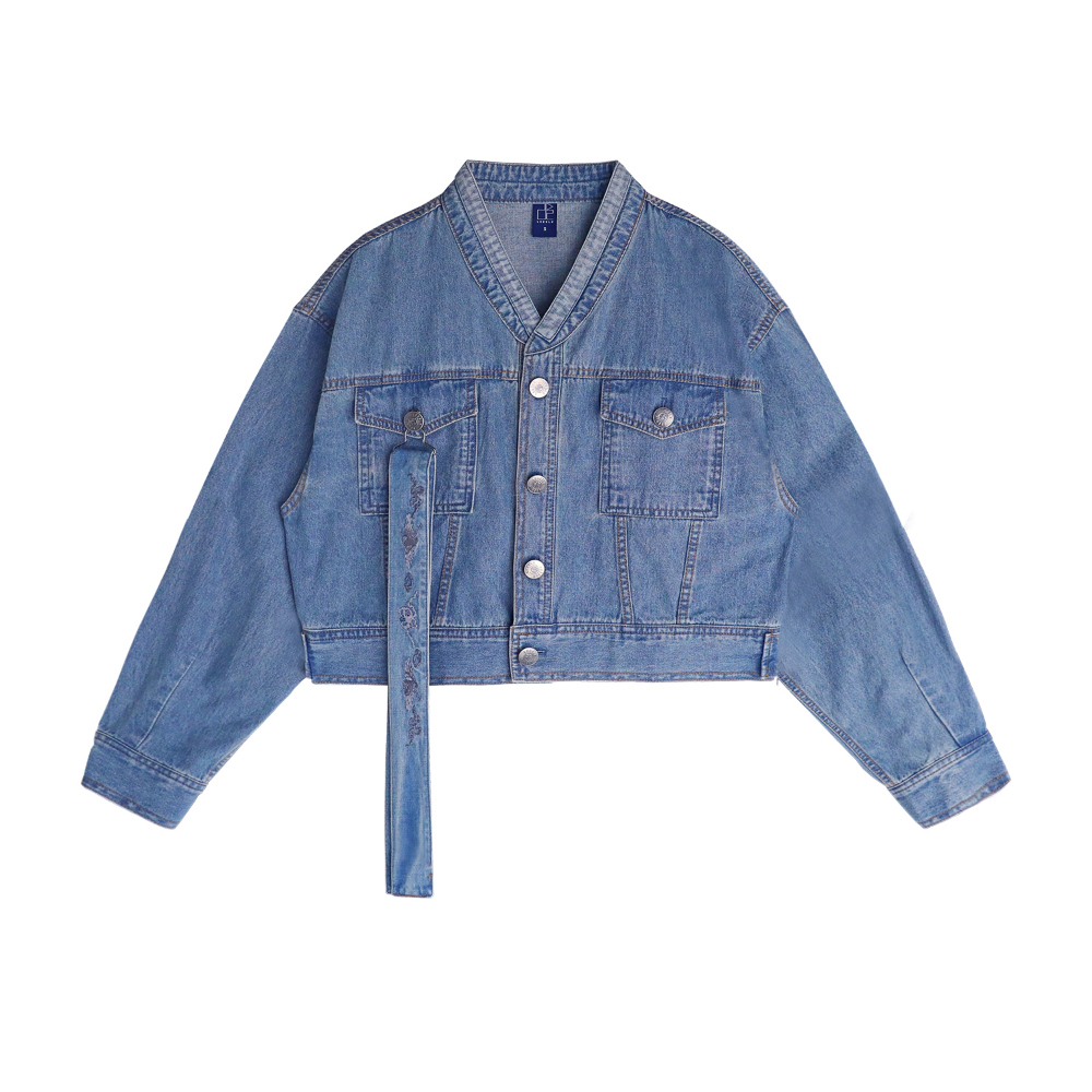jacket navy blue color image-S101L18